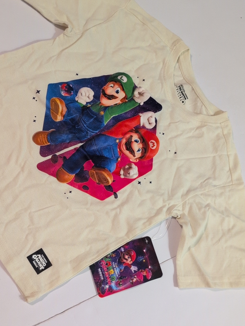 Nintendo Super Mario Brothers Short Sleeve Graphic Tee Sz 6/7